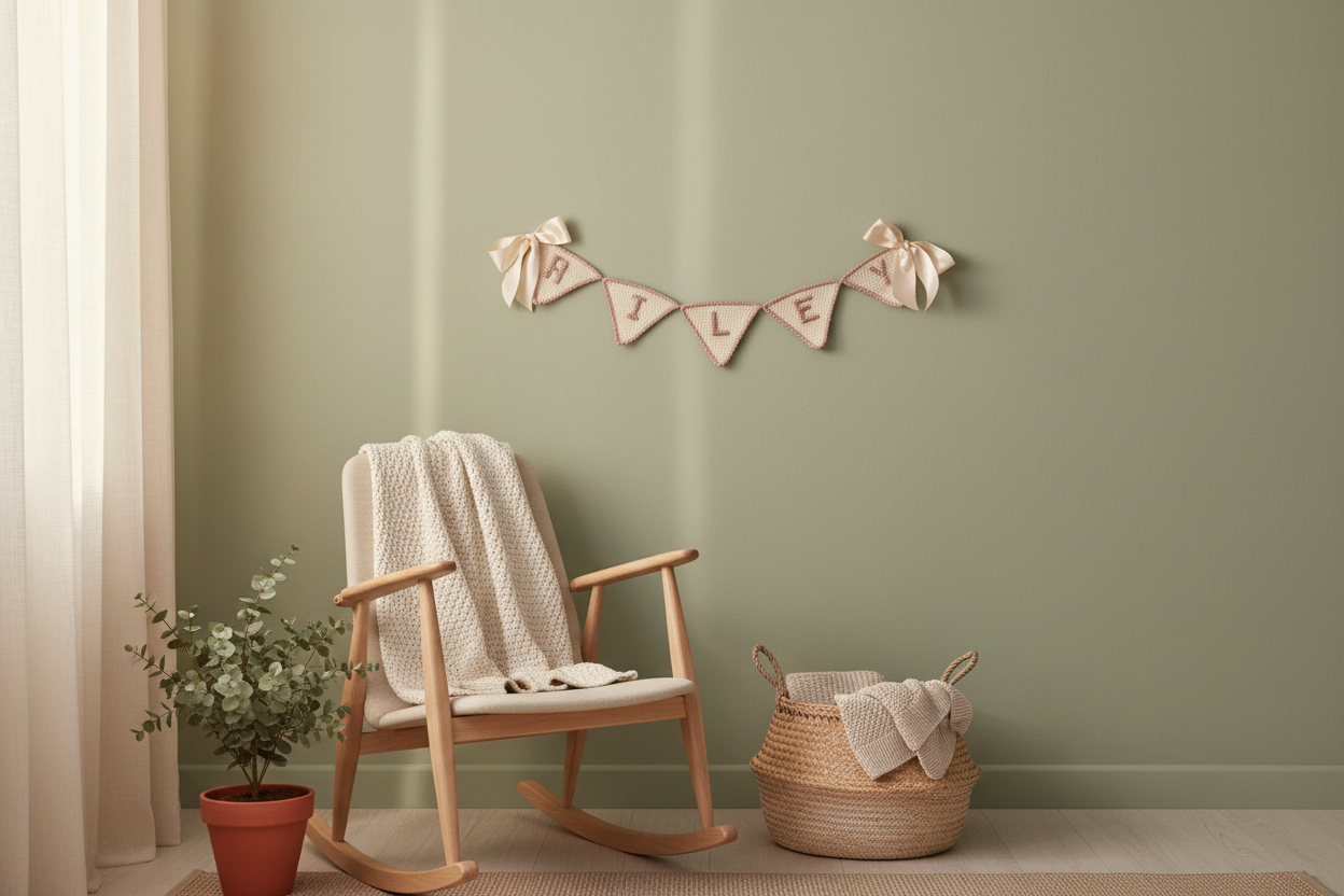 Crochet Name Banners