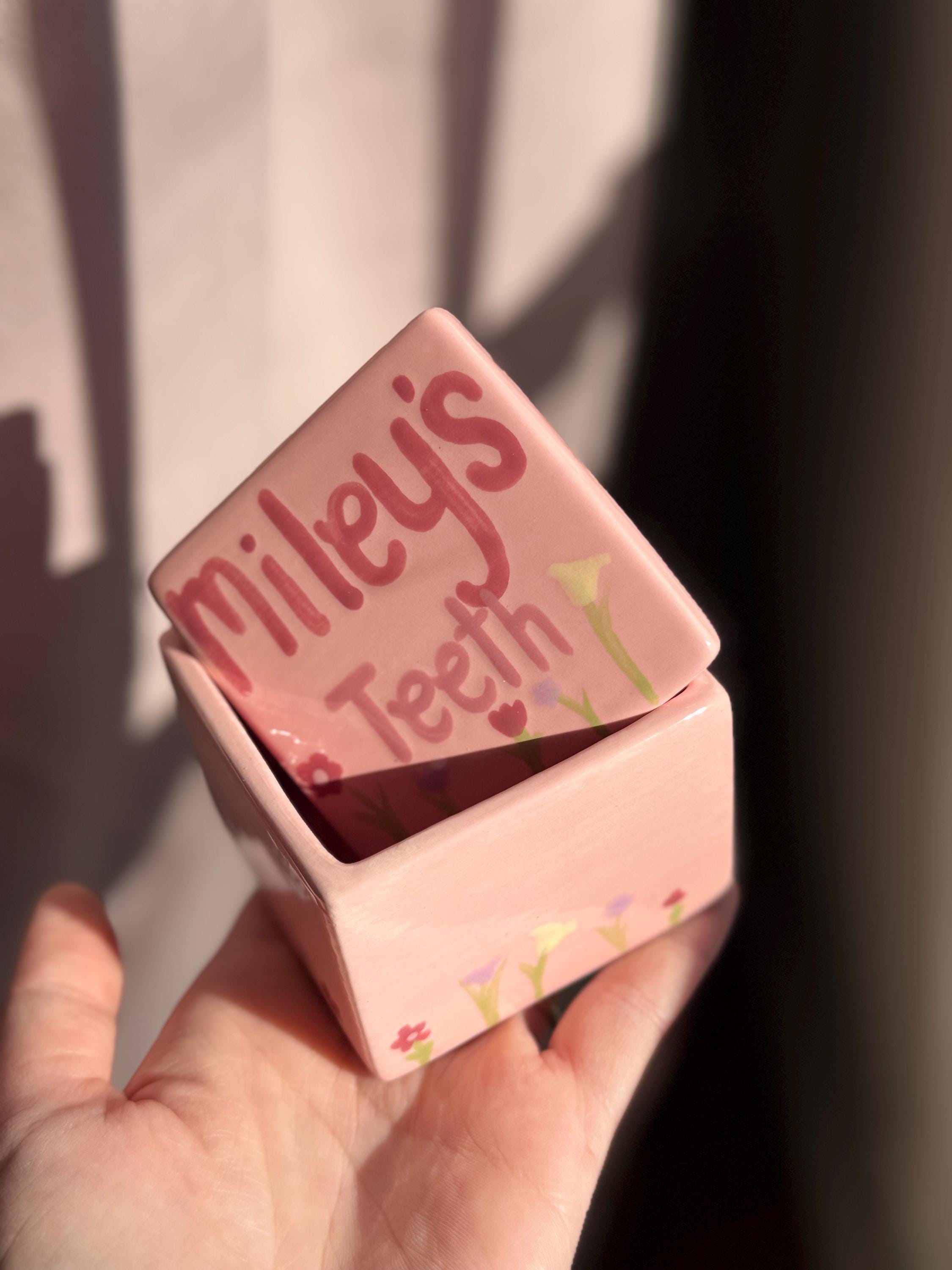 Hand-Painted Tooth Fairy Box – Keepsake Trinket for Lost Teeth