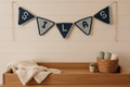 Crocheted Baby Name Banner: Custom Nursery Decor, Handmade Yarn Letters